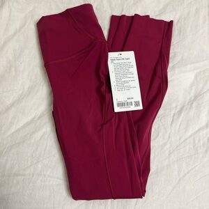 lululemon athletica Red Leggings
